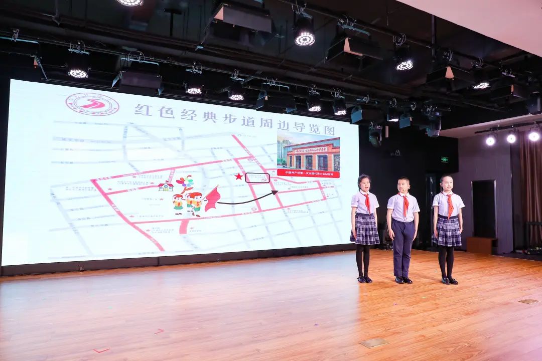 黄浦少年说《走好红色复兴路 奏响人生三部曲》表达了黄浦少年的心声"