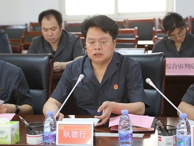 牧野区人大常委会调研组到区法院调研民营经济发展司法保障工作情况