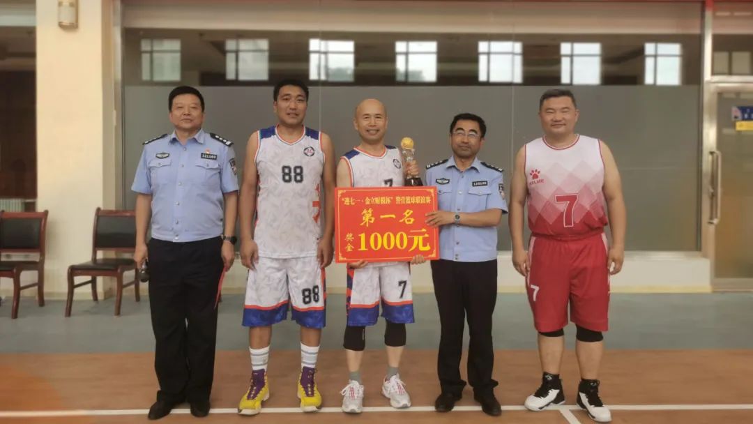 阿左旗警察协会迎七一警营篮球联谊赛落下帷幕