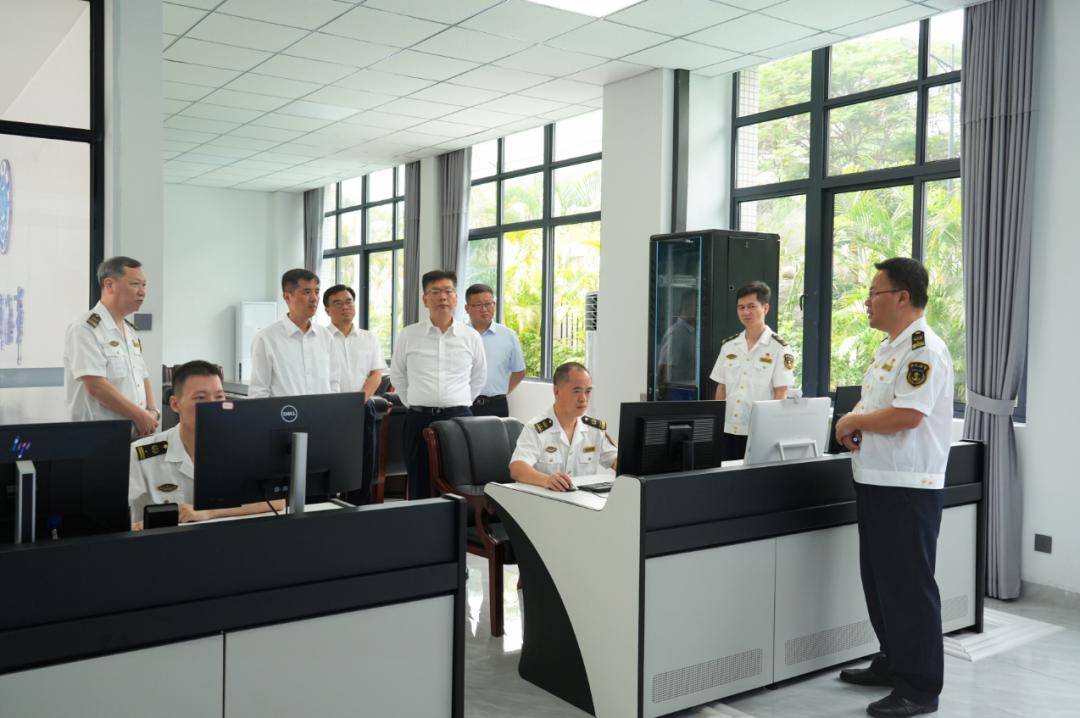 交通运输部海事局党组书记,副局长徐伟到福建海事局调研指导工作