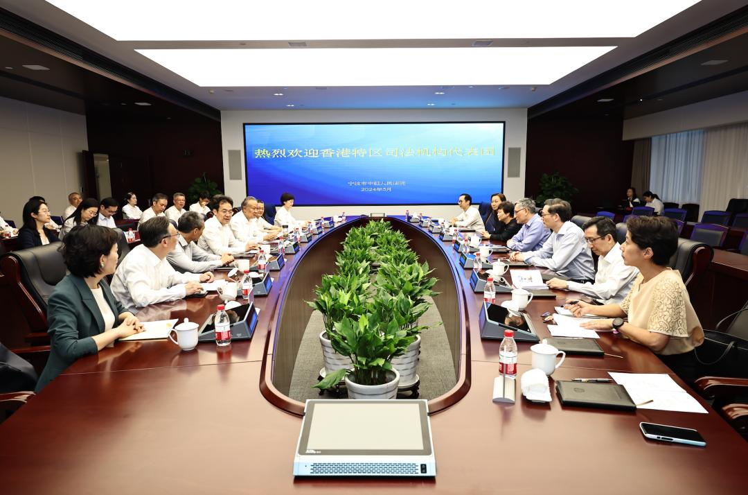 香港特别行政区终审法院首席法官张举能一行在浙参访
