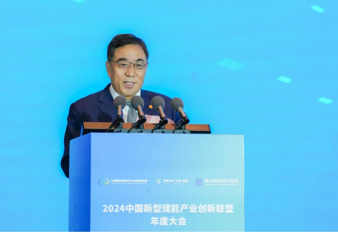 中国能建党委书记,董事长,中国新型储能产业创新联盟理事长宋海良