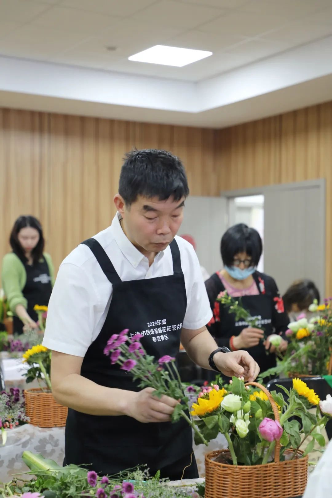 2024年上海市民海派插花花艺大赛奉贤赛区火热开赛