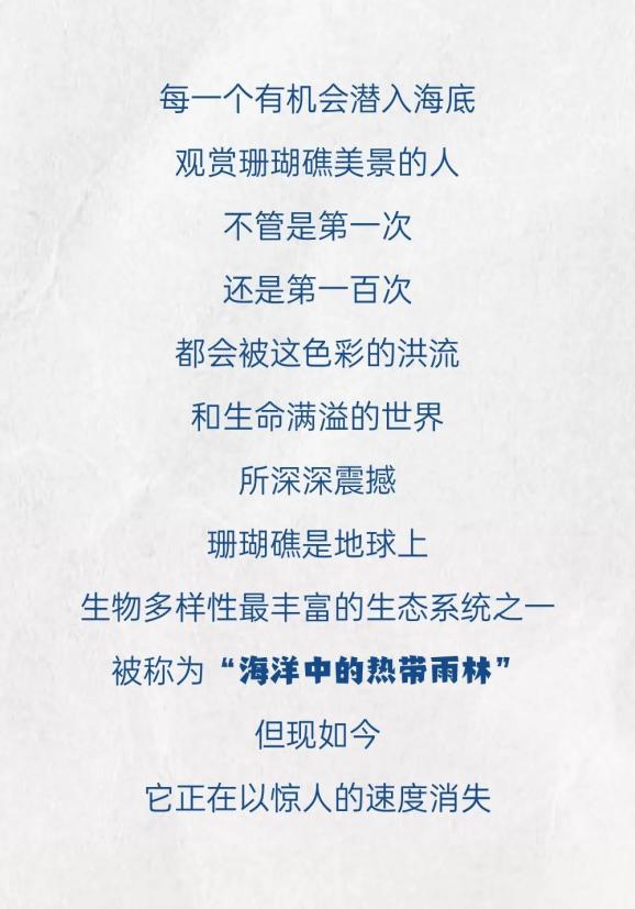 自然资源部加强珊瑚礁生态系统保护修复
