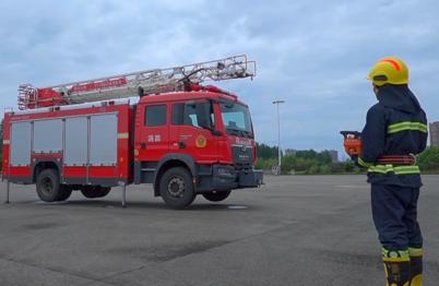 无线智能控制,一键式灭火……快来探秘"温江造"消防"黑科技"