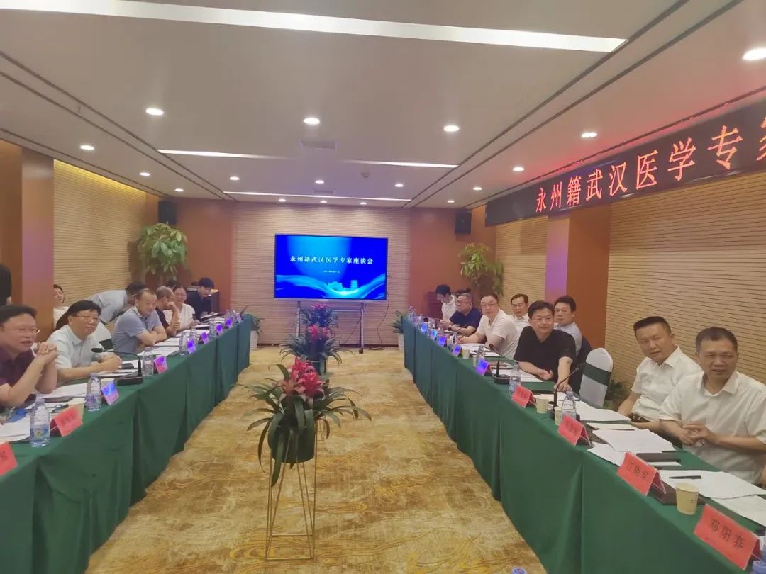 陈爱林出席永州籍武汉医学专家座谈会