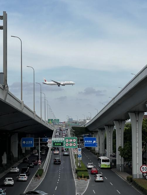 上海市中心城快速路封图片