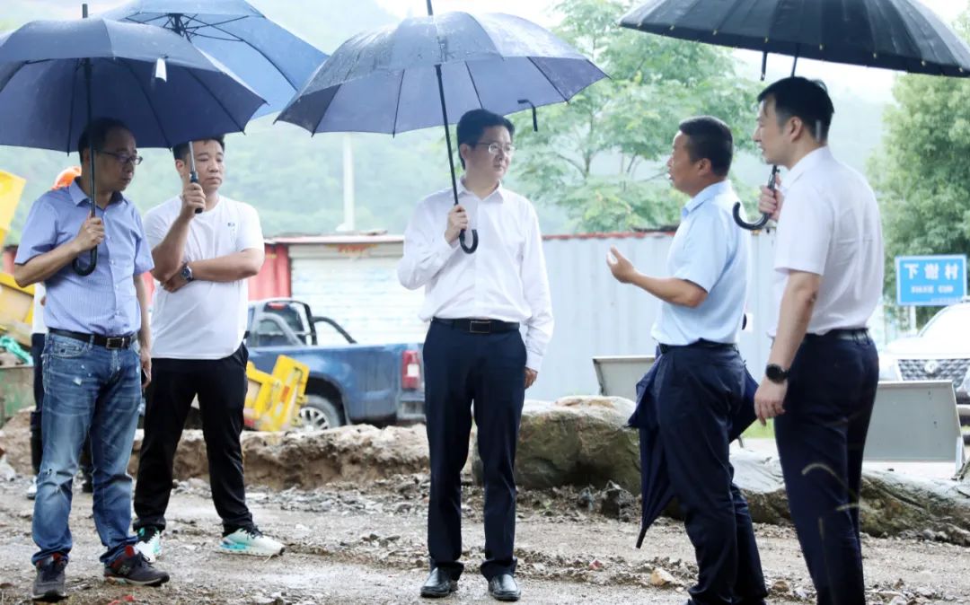 沈洪峰检查防汛工作