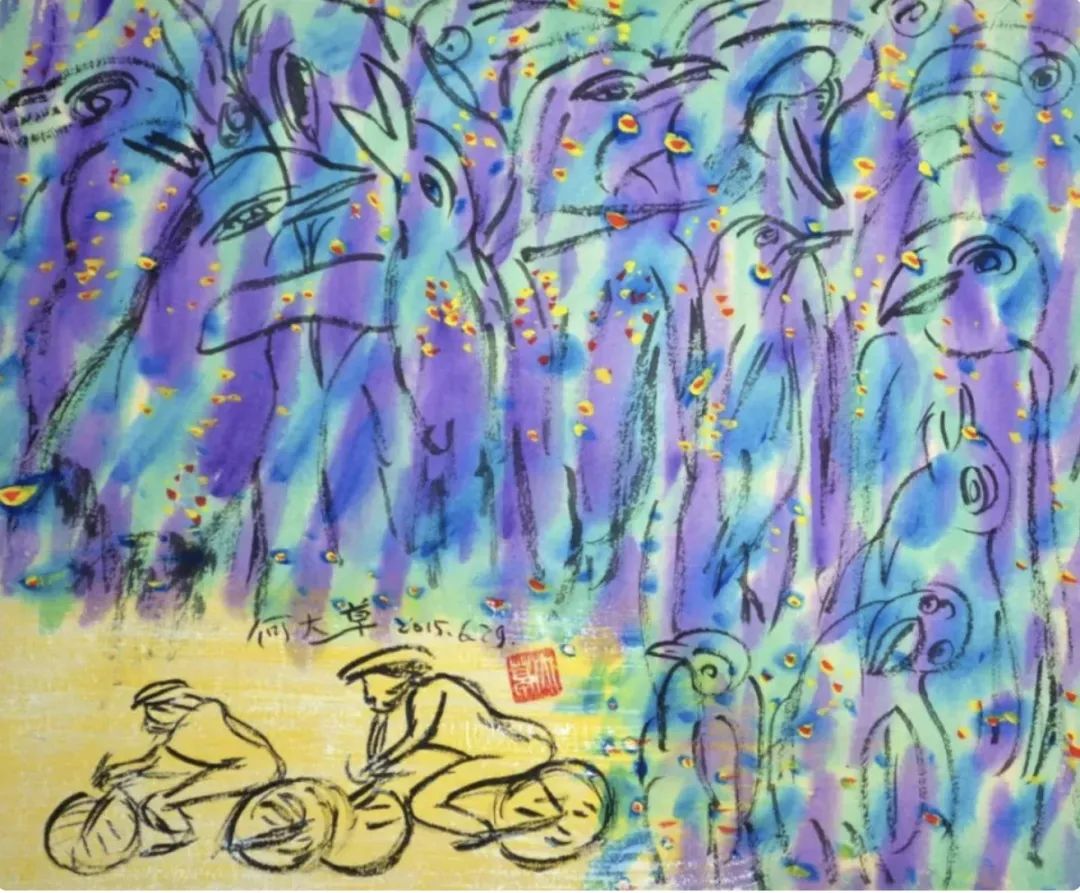 何大草:北郊的一片坡地上,我对世界观察,想象,虚构