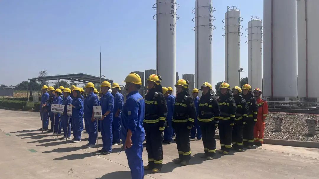 【安全生产月】韩城市市场监督管理局组织开展lng储罐区天然气泄漏