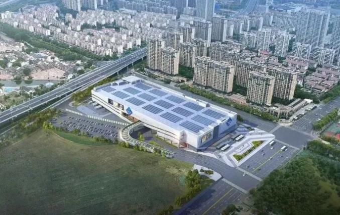 效果图这里就是无锡第二家山姆店呀锡澄路东,金惠路南该项目位于惠山