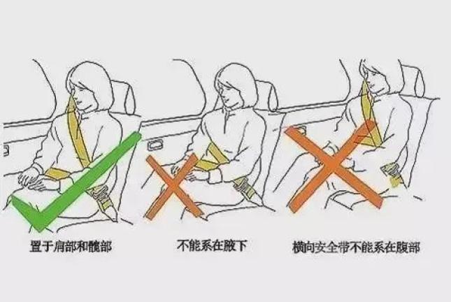 正反案例告诉你安全带的作用有多大!