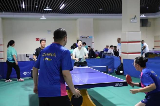 担重任,建新功"暨"兴政杯"乒乓球