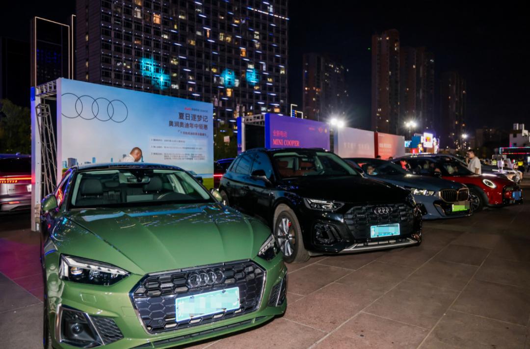 活力岛车展延续强大的车企阵容车展区自制diy的手工漆扇只需几分钟你