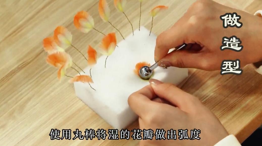 我嘉手工课 | 芍药绒花_澎湃号·政务_澎湃新闻-The Paper
