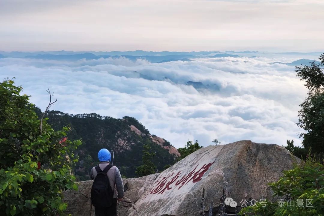 旭日 云海 朝霞 层峦…… 泰山日出之豪华版来啦!