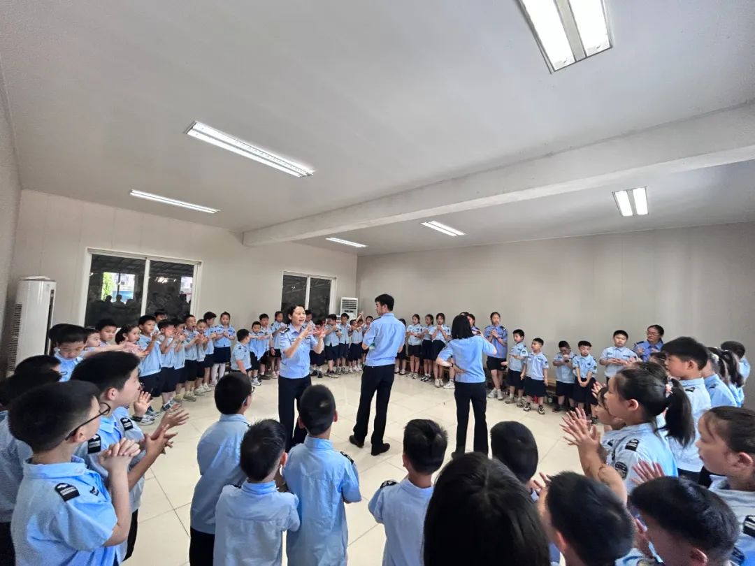 儿童友好 和合台州|"小警察"进警营 筑梦夏令营