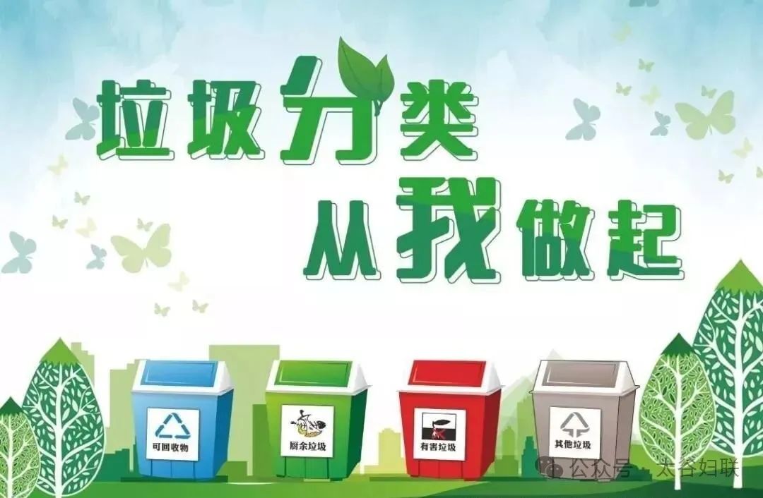 【倡议书】垃圾分类 巾帼先行