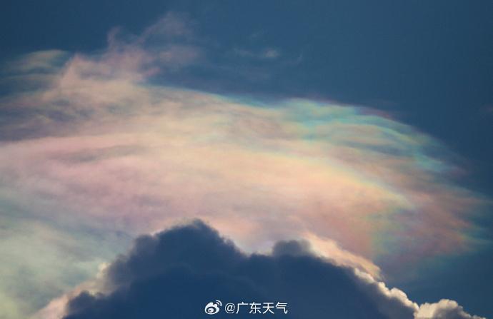 惊现七彩祥云!天河未来一周高温 "下开水"