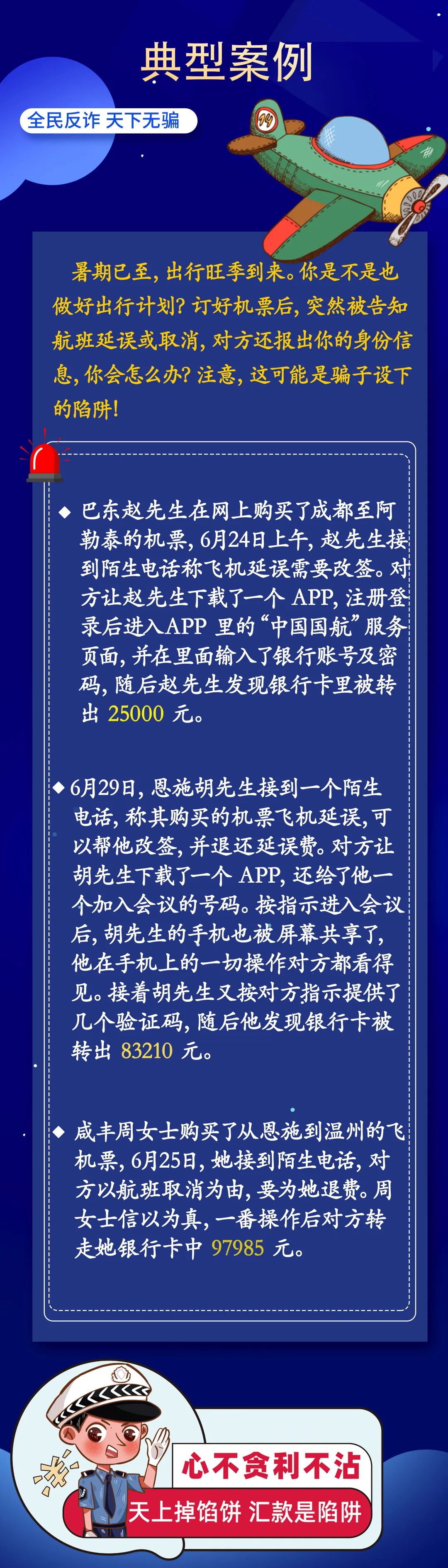 恩施州电诈警情通报(2024年6月)