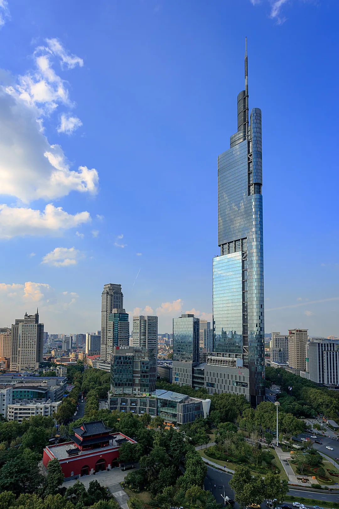 鼓楼广场,南京不变的地标