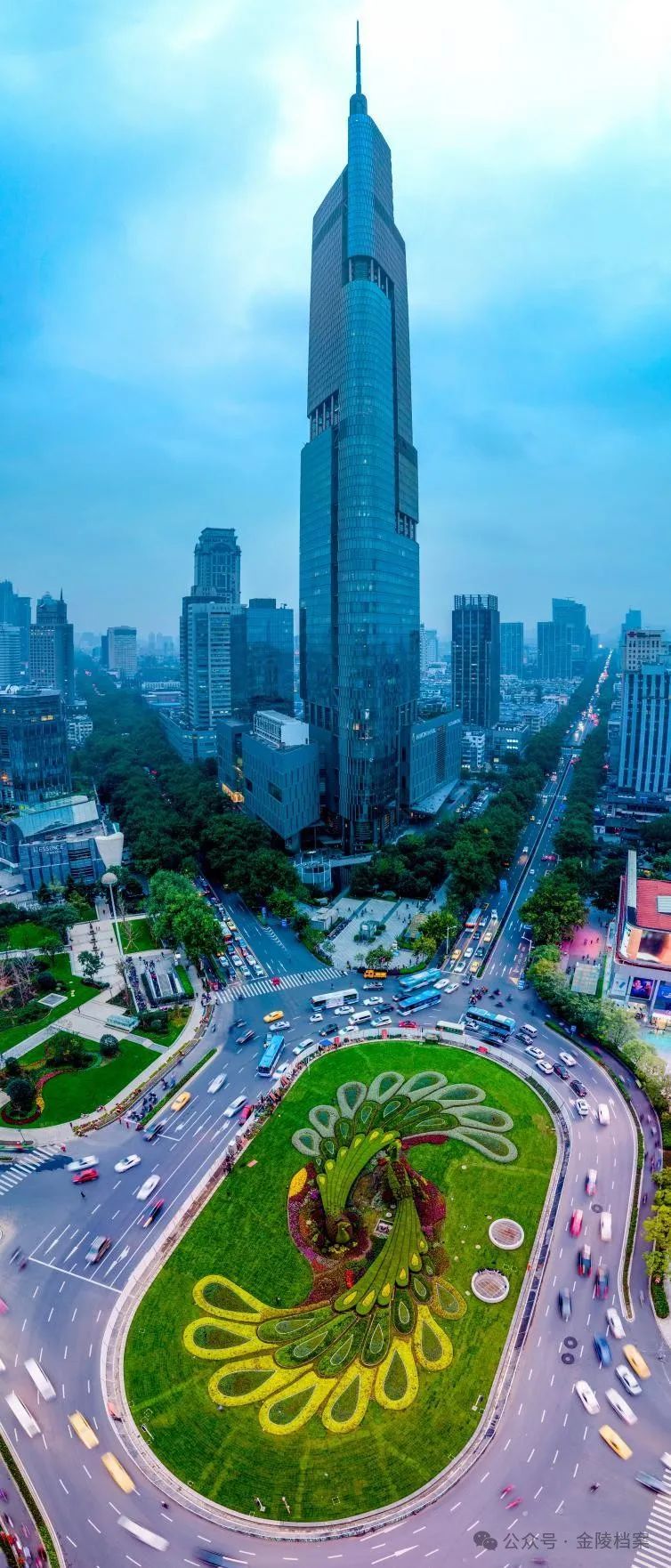 鼓楼广场,南京不变的地标