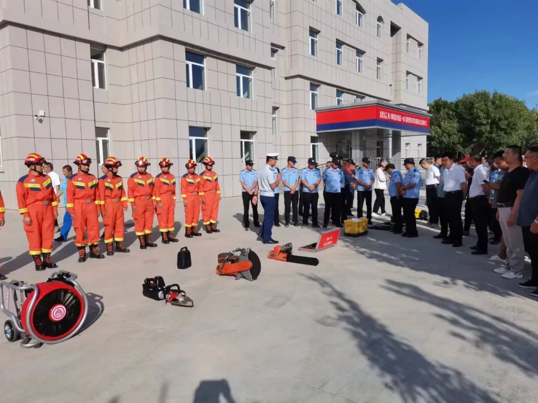 石河子市13个团场专职消防队投入执勤