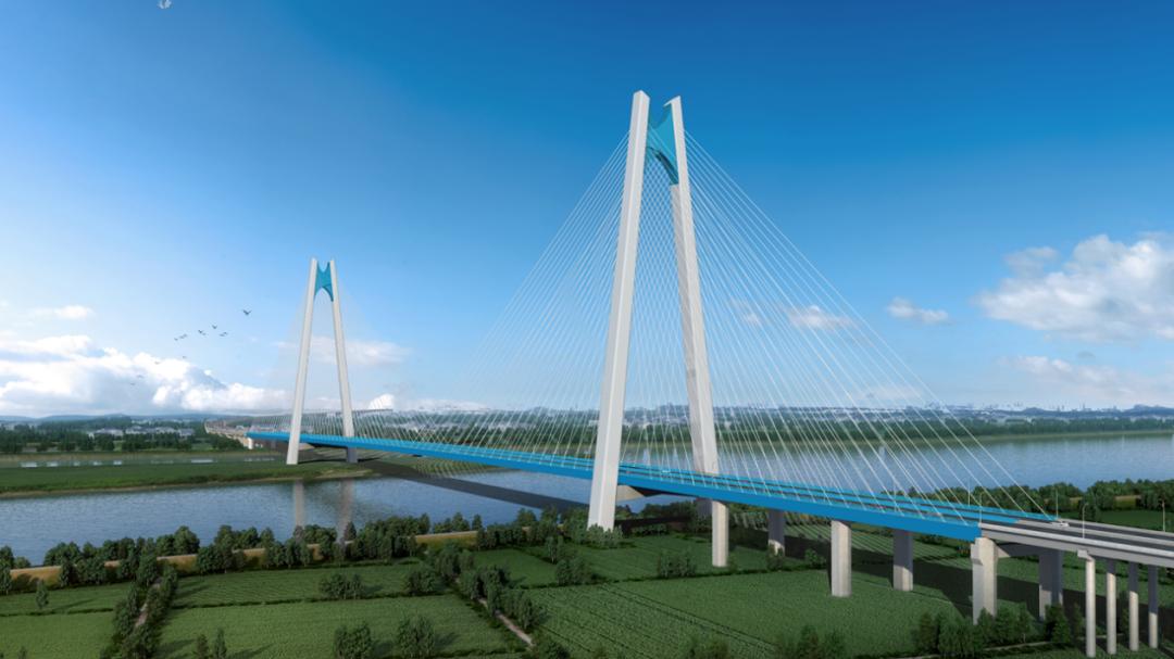 枝江长江大桥,松滋河特大桥桥梁色彩方案出炉!