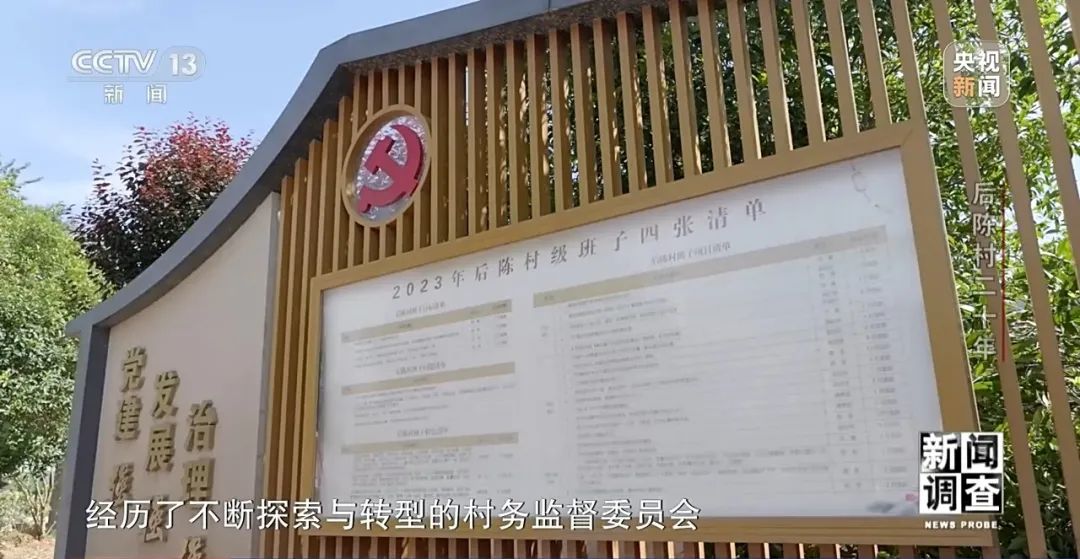 央视《新闻调查》丨"出道即巅峰"的后陈村,20年后发展如何?