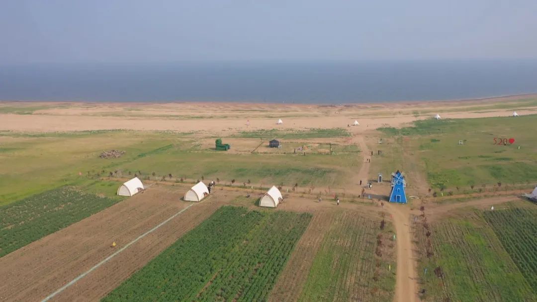 二克浅镇红星村雁栖湖 游客露营好去处