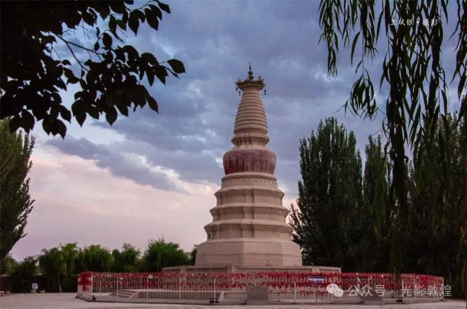【盛夏敦煌】白马塔景区夕阳西下美景如画