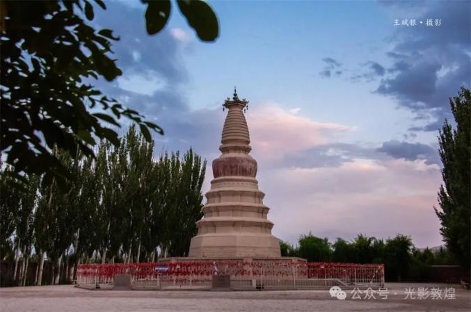 【盛夏敦煌】白马塔景区夕阳西下美景如画