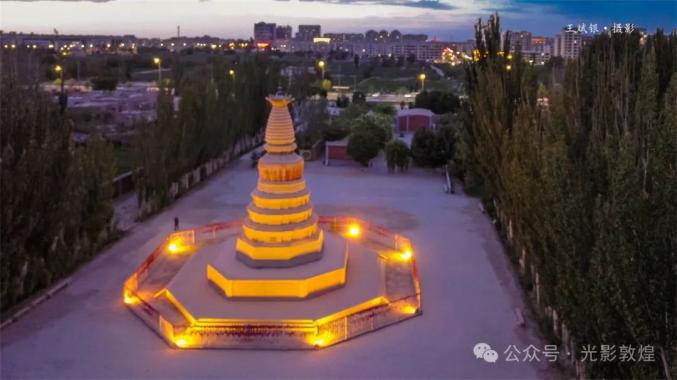 【盛夏敦煌】白马塔景区夕阳西下美景如画