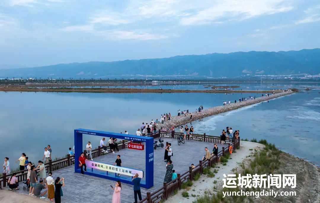运城文旅新地标!盐湖景区听涛阁,观山海正式对外营业