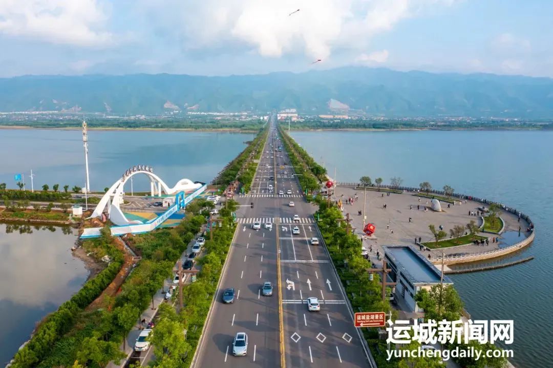 运城文旅新地标!盐湖景区听涛阁,观山海正式对外营业