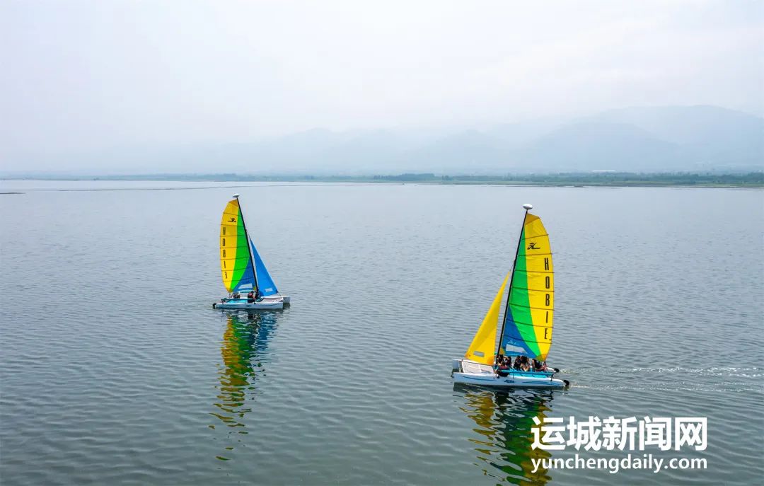 运城文旅新地标!盐湖景区听涛阁,观山海正式对外营业