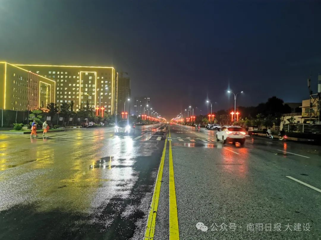 恢复正常通行!南阳城区积水点已全部排除