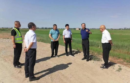 朱云调研指导惠农渠安全生产工作