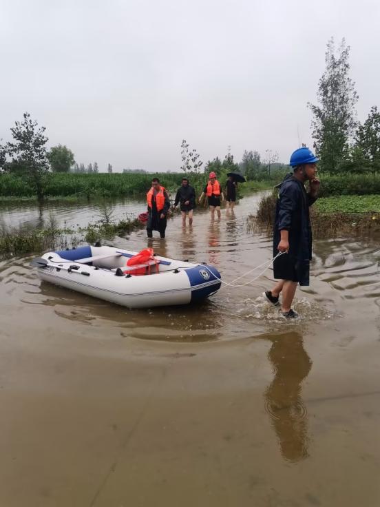 中国电信河南南阳分公司迎"汛"而上 全力保障受灾地区通信畅通