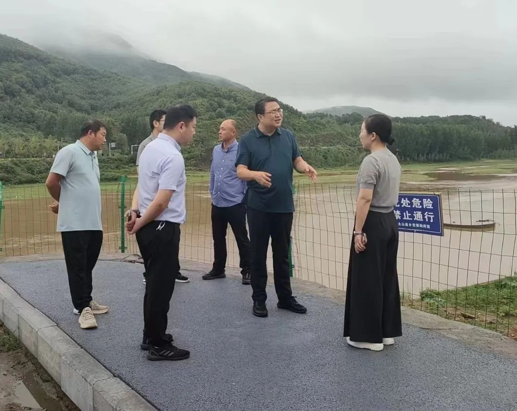 【县区动态】南召县县长宋兴哲调研断面汛情和水质状况