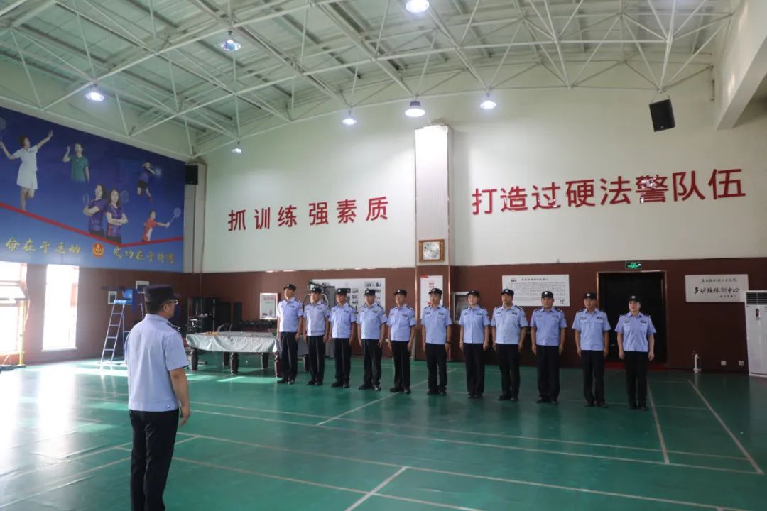 保障警务安全——乌拉特前旗人民法院司法警察大队开展2024年度训练