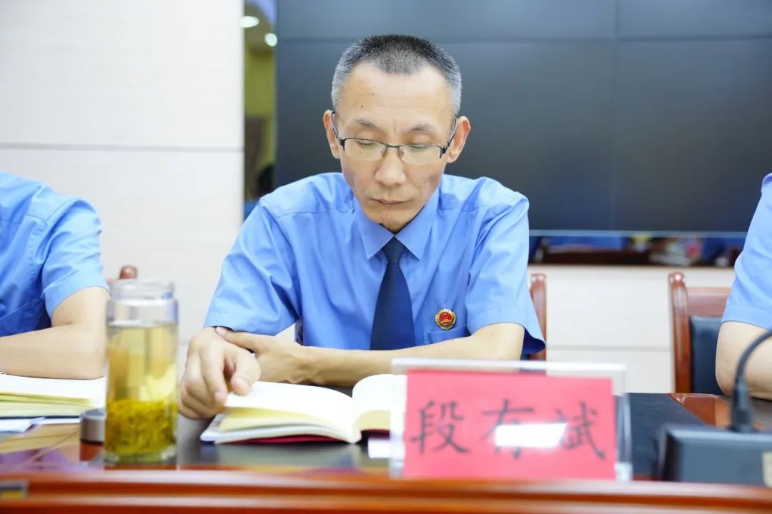 大悟县人民检察院对孝昌县社区矫正工作开展交叉巡回检察