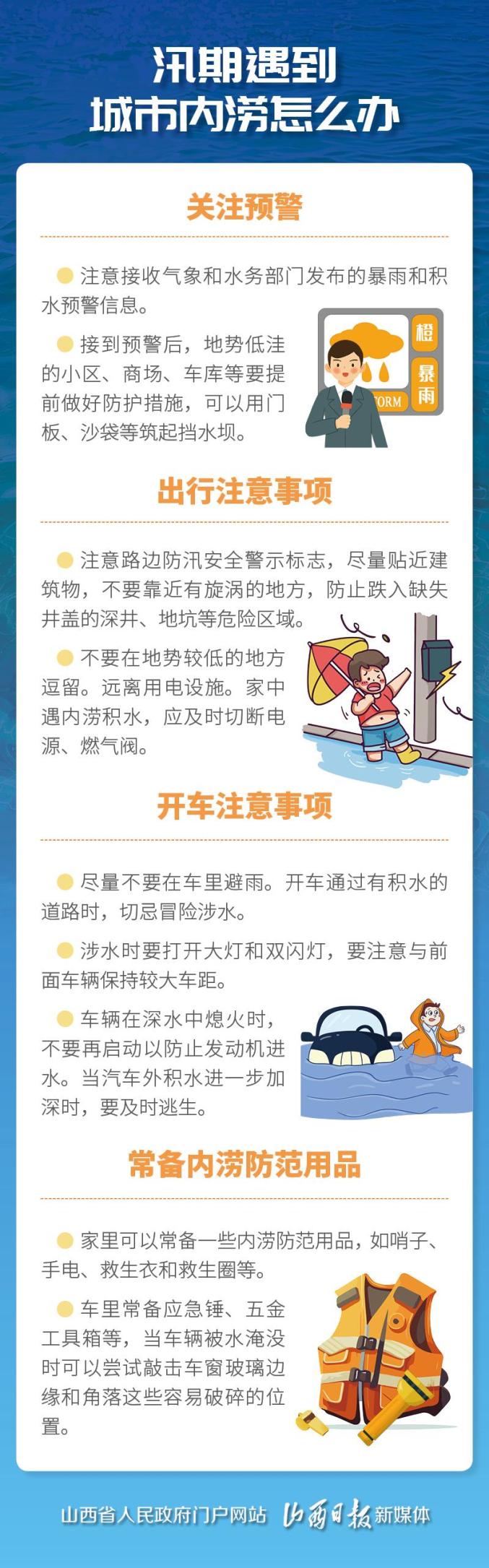 家长孩子一起学起来吧遇到自然灾害又该如何自救?如何科学防汛?