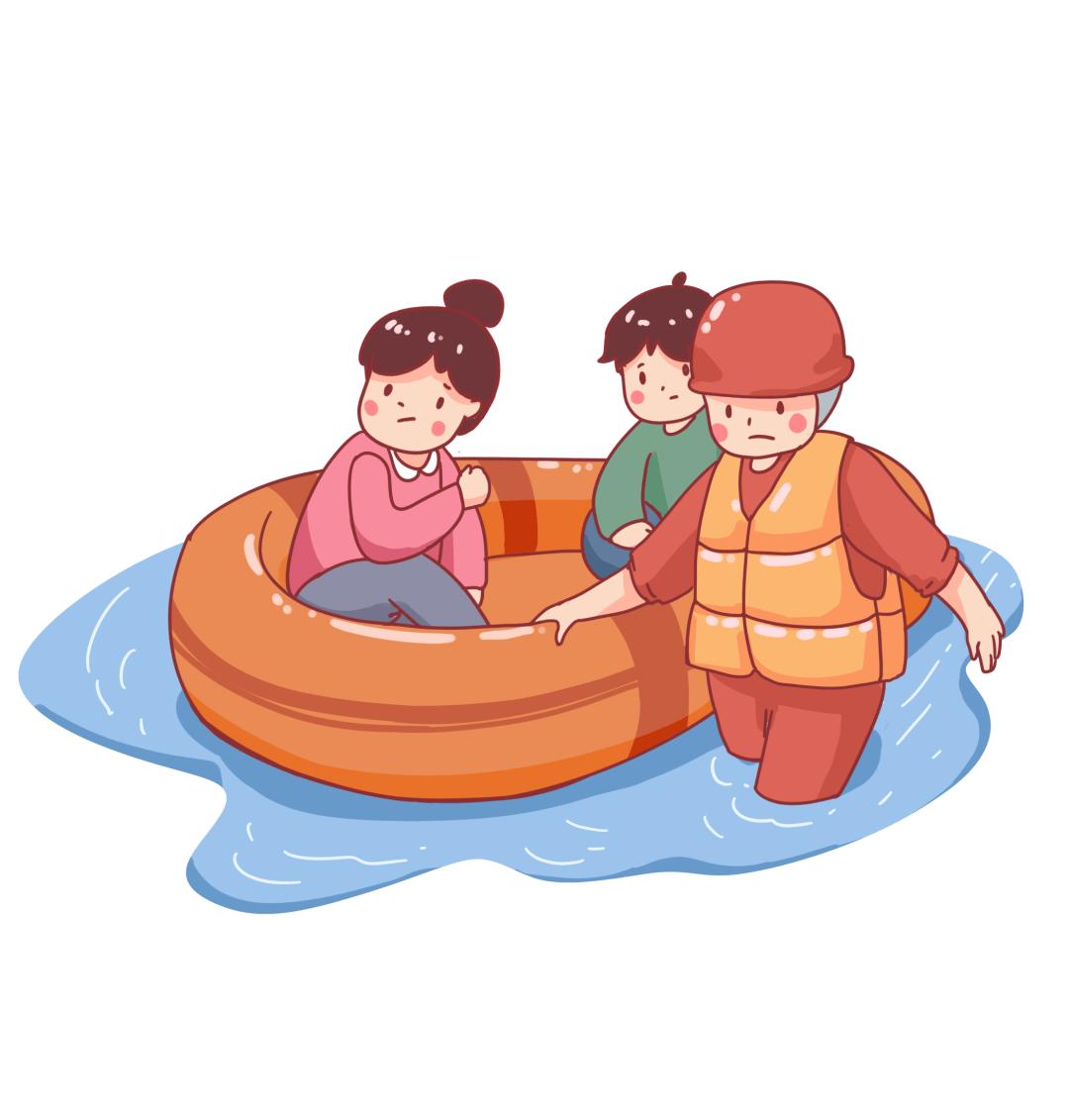 河南南阳:2米深洪水中男子抱树求生,消防员驾冲锋舟紧急救援