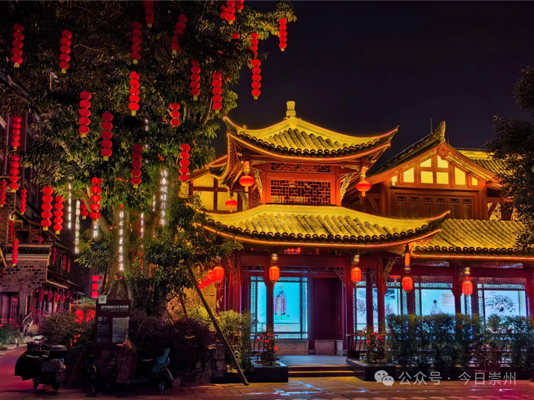 越夜越美丽！这是属于崇州人的烟火气