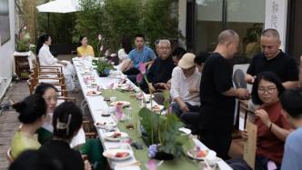 和泽——刘大石、于新澎、樊墨安中国画小品展在北京和院开幕