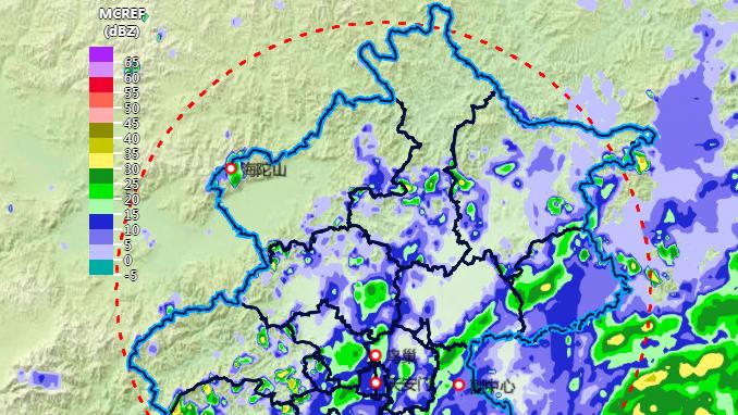 北京本次降水过程结束，城区最大雨强出现在这里——