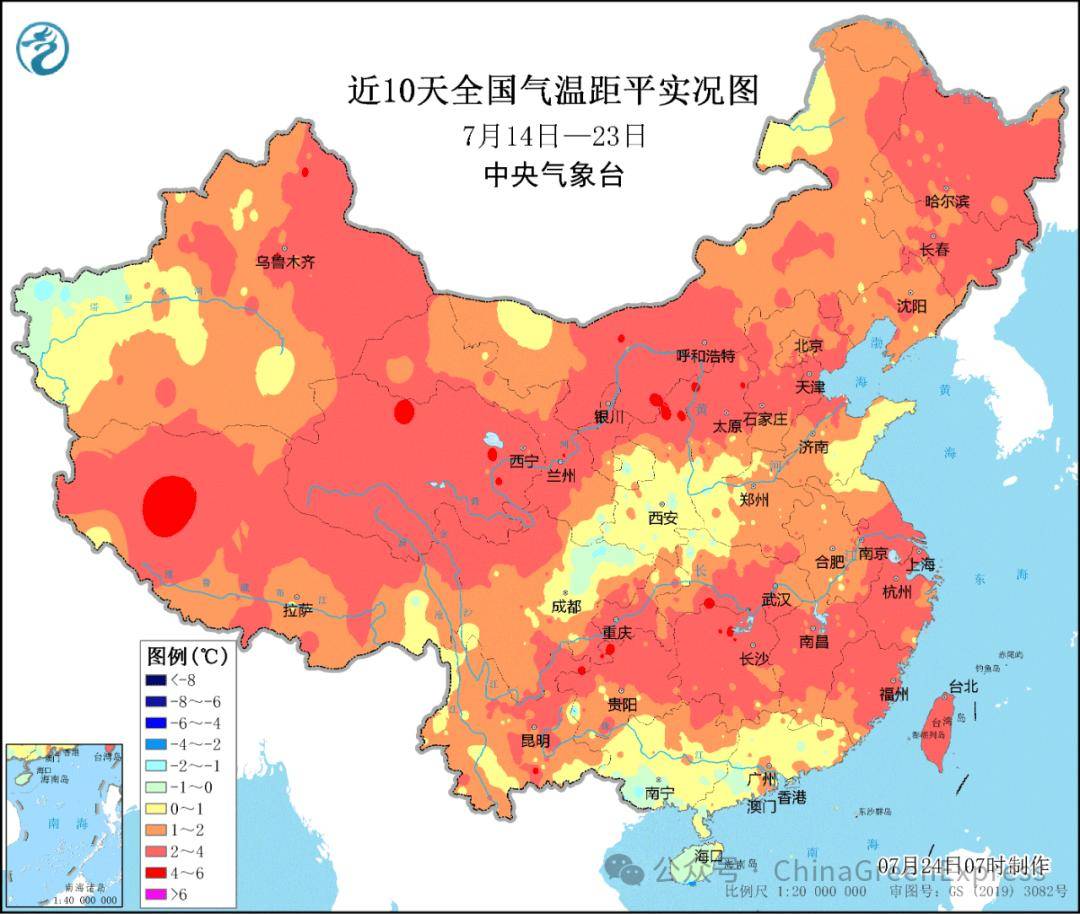 全国气温回暖地图图片