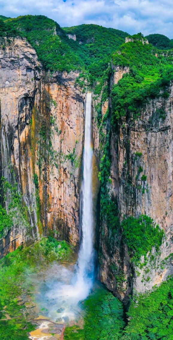 云台天瀑"秀"起来!