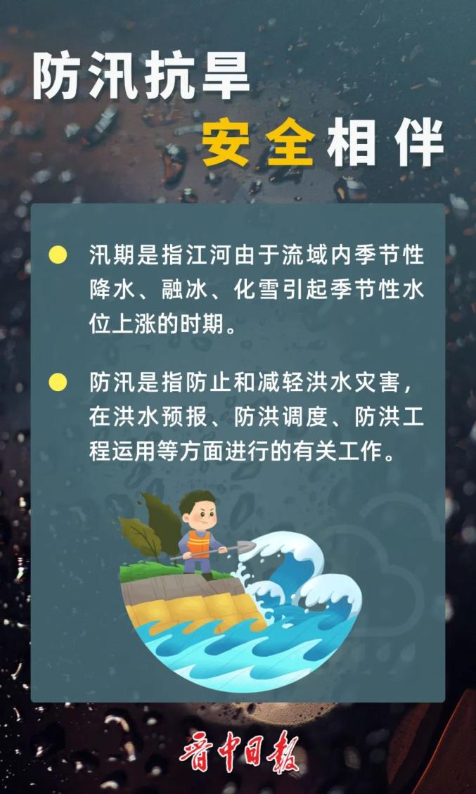 防汛抗旱,这些安全知识要牢记!